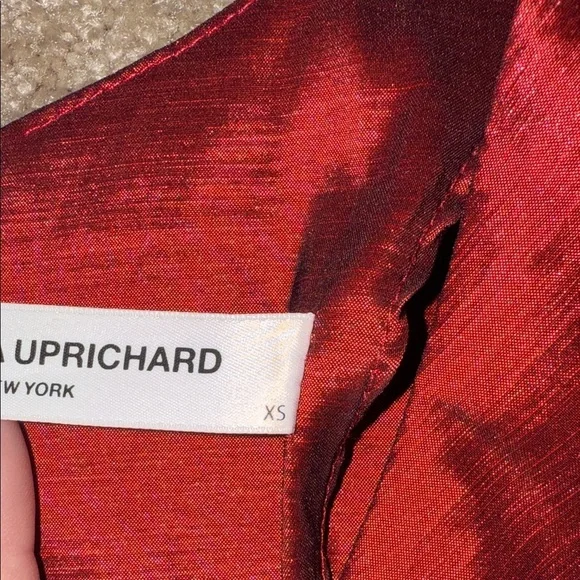 Amanda Uprichard Ruby Neveah Puff Sleeve Blouse XS. B8 - Picture 5 of 9